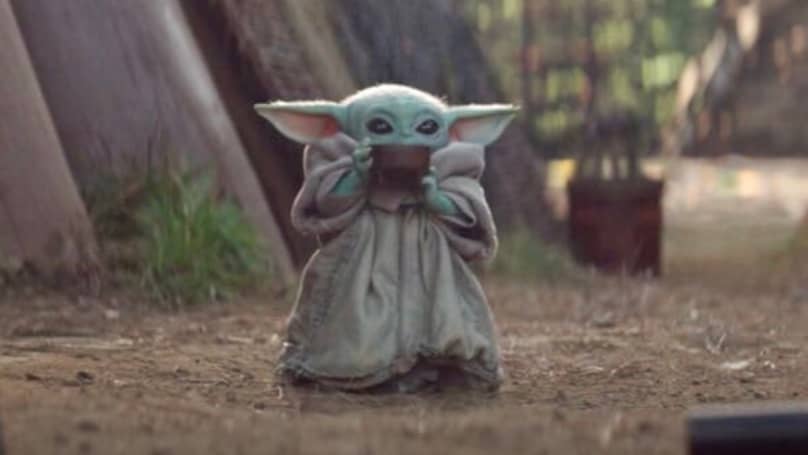 Baby Yoda Sipping His Soup Is The New Meme We Ve All Been Waiting For Ladbible