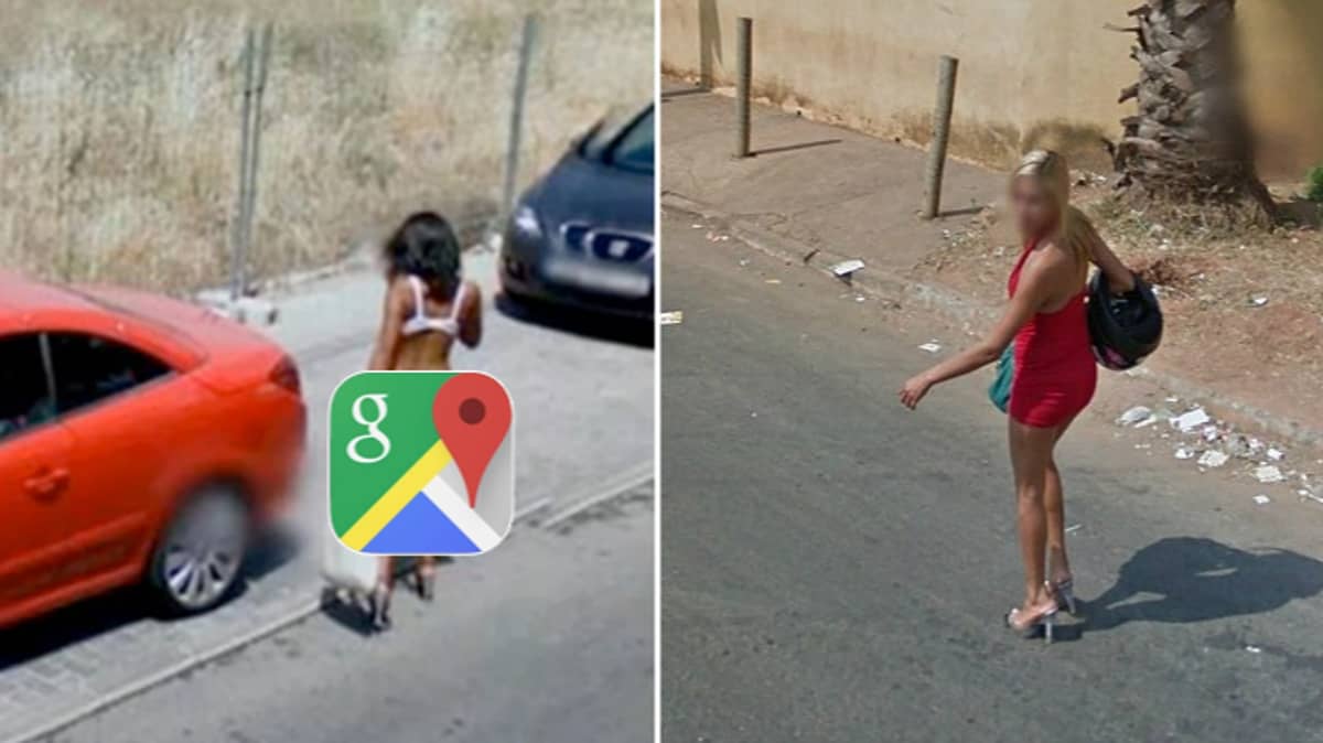 Google Maps turns up some people in interesting situations
