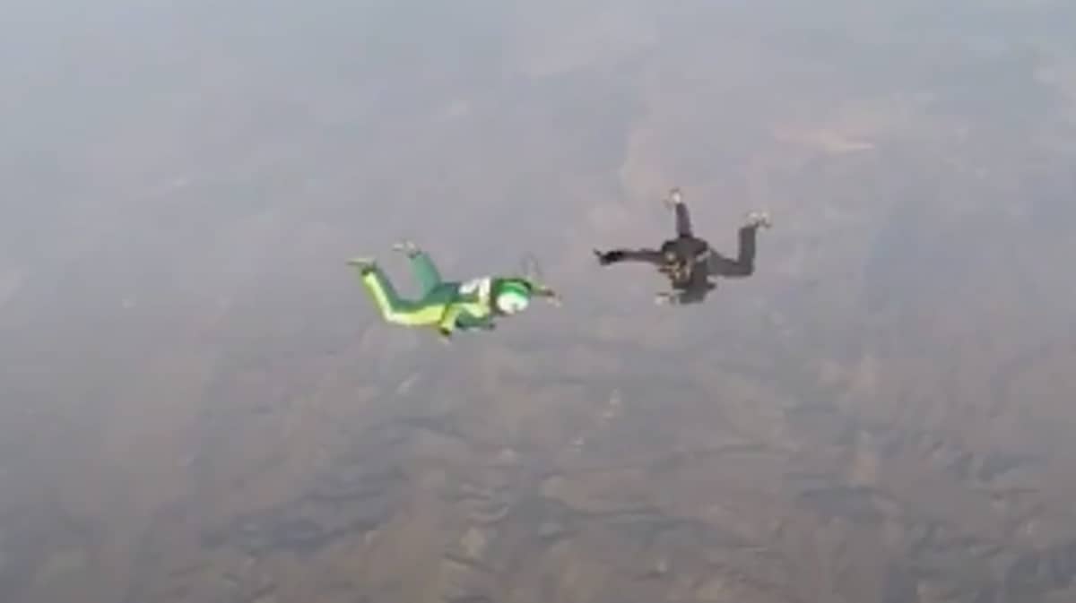 rainfall Piglet write Man Breaks World Record For Highest Sky Dive Without A Parachute