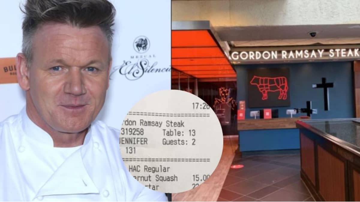 Couple Left With Huge Bill At Gordon Ramsay&#39;s Restaurant After Reading Menu  Wrong