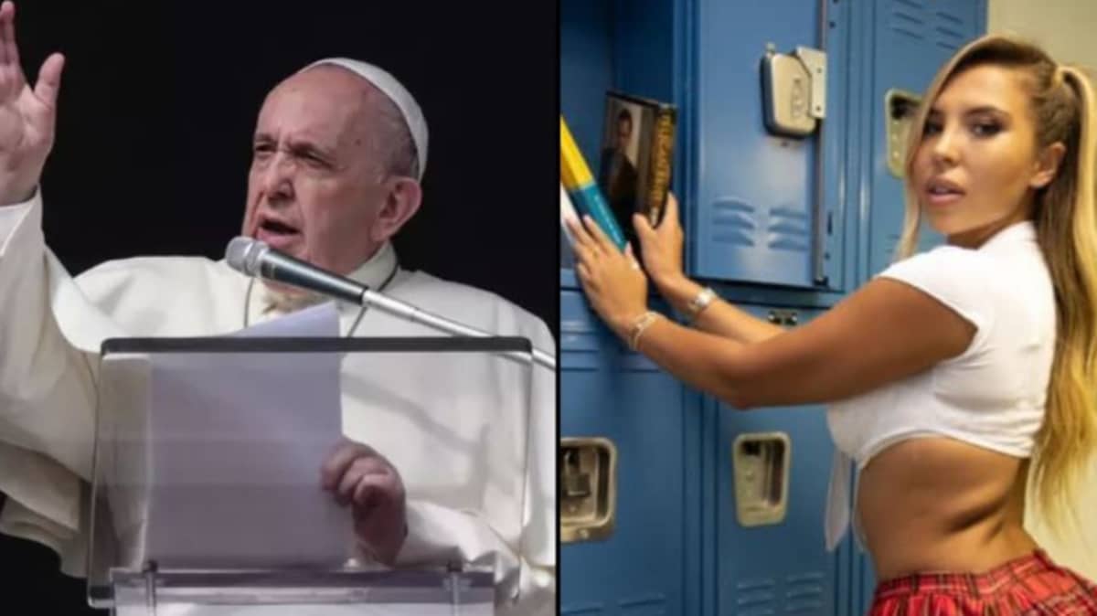 Pope Francis Instagram Account Caught Liking Model S Picture Ladbible