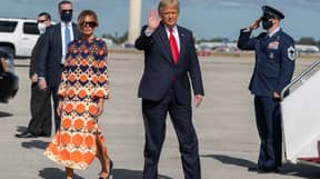 Melania Trump Snubs Photo Op After Landing In Florida With Donald