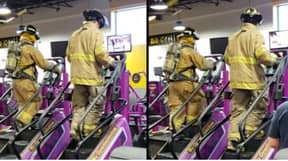 Firefighters Dressed In Full Uniform Climb 110 Floors In Memory Of 9/11 Victims