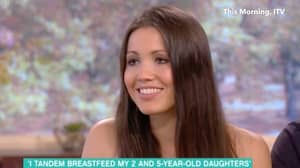 'This Morning' Guest Breastfeeds Her Five-Year-Old Daughter