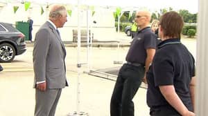 Asda Worker Faints While Chatting To Prince Charles