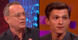 Tom Hanks Tests Tom Holland's Acting Ability