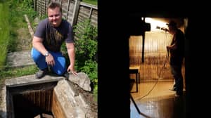 Man Discovers Secret WWII Bunker In His Back Garden 