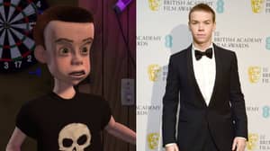 Will Poulter Dressed Up As Look-A-Like Sid From 'Toy Story' For Halloween