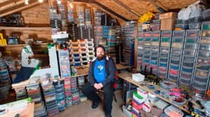 Massive Lego Fan Simon Pickard Needs Five Garden Sheds To Store His Huge Collection