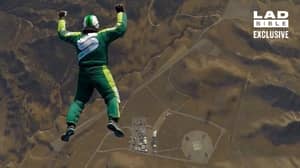 Luke Aikins On Moment Of Panic During Historic 25,000ft Jump Without Parachute