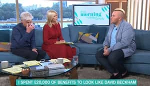 Man Who Spent £20,000 To Look Like David Beckham Quizzed On 'This Morning'