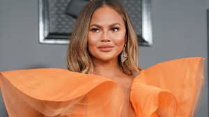 Chrissy Teigen Calls Out Presenter For Looking At Photo Of Her Boobs