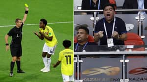 Diego Maradona Says Colombia Were Victims Of 'Theft' In Referee Rant