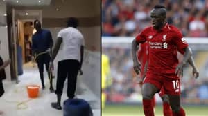Sadio Mane Cleans Toilets At Local Mosque In Humble Gesture 