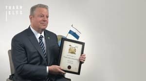 Al Gore Becomes The First Citizen Of The Trash Isles
