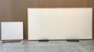 Artist Loaned $84,000 By Museum Returns Two Completely Blank Canvases