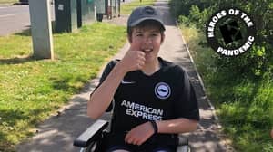 Autistic Teen With Spina Bifida Raises £3,000 With Week Of Walks
