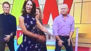 Ross Kemp Attempting The 'Floss Dance' On Live TV Is Just Incredible