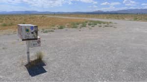 ​There’s A Mysterious Mailbox Near Area 51 In The Nevada Desert