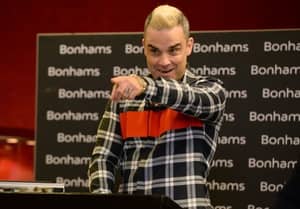 Robbie Williams Is Rapping Again, So That's Great