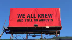 Artist Installs Blunt ‘Three Billboards’ Message For Hollywood Paedophiles