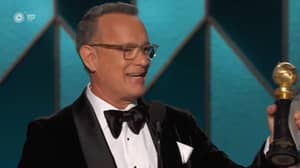 Tom Hanks Receives Lifetime Achievement Award At Golden Globes