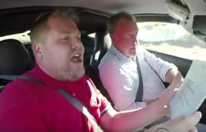 James Corden Quizes 'The Grand Tour' Hosts While Doing What They Do Best