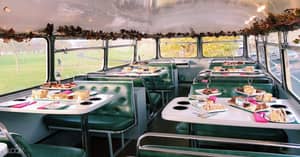 Experience Dublin a new way aboard this vintage afternoon tea bus tour