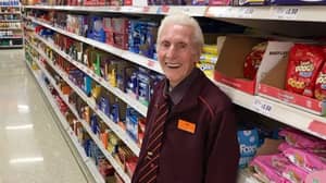 Britain's Oldest Shop Worker Reg Buttress Passes Away At The Age Of 94 After Sainsbury's Job