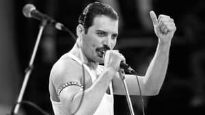 Video Shows Rami Malek In New Freddie Mercury Film Reenact Live Aid