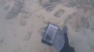 Diver Finds iPhone At Bottom Of Lake And Returns To Owner