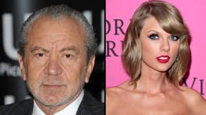 Lord Alan Sugar Thinks Taylor Swift Has A Swastika Tattoo After Seeing It On 'The Onion'