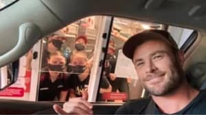 Chris Hemsworth Surprises KFC Staff With Visit To Drive-Thru
