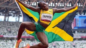 Jamaican Sprinter Raps Nicki Minaj Song After Winning Olympic Hurdles Medal