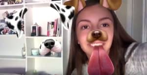This Ghost Crashing Some Teenager's Dog Filter Snapchat Has Made My Weekend