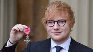Ed Sheeran Awarded MBE At Buckingham Palace 