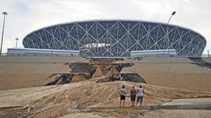 Two Of The 2018 World Cup Stadiums Have Started Crumbling After Heavy Rains