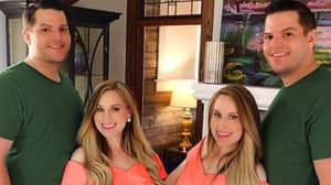 Identical Twin Sisters Who Married Identical Twin Brothers Have First Baby