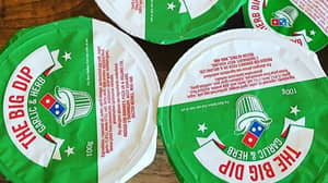 The Big Garlic And Herb Dip From Domino's Contains More Calories Than Two McDonald's Cheeseburgers
