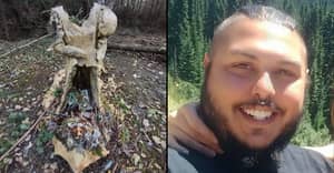 Man Discovers Horrifying 'Jilted Bride' Effigy In Woods