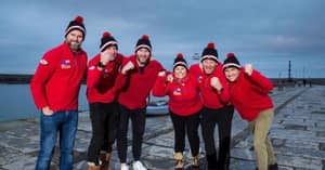 Dublin swimmers raise €40,000 for cancer charity swimming the North Channel with no wetsuits