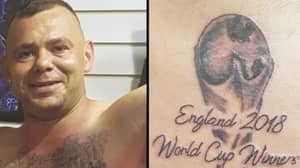 England Fan Who Has 'World Cup Winners' Tattoo Speaks Out After Loss To Croatia 