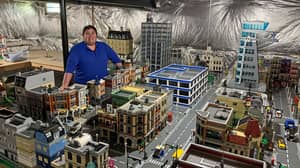 Lego-Loving Dad Spends £70,000 On Building Huge Model City In Basement