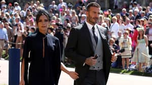 David Beckham Turns Up Looking Like The King Of England At Royal Wedding