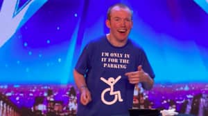 'Britain's Got Talent' Judges Wowed By Disabled Comedian Lee Ripley