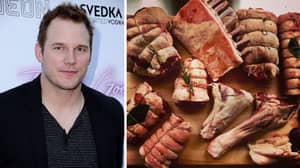 Vegans Go In On Chris Pratt After Posting Image Of Lamb Meat