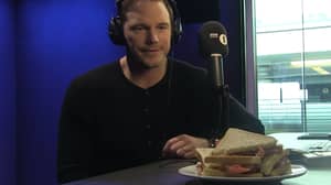 Chris Pratt Shows Off Acting Skills Against His Bacon Sandwich Co-Star