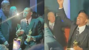 Will Smith Dances To Gettin' Jiggy With It With His Oscar In Hand After Chris Rock Incident