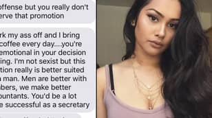 Woman Has Perfect Response To Man Bitter She Beat Him To A Promotion 