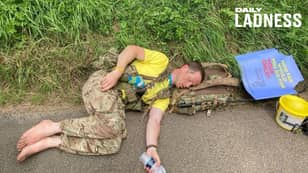 Army Major Fights For Daughter's Future With 700 Mile Trek Across Britain - Barefoot